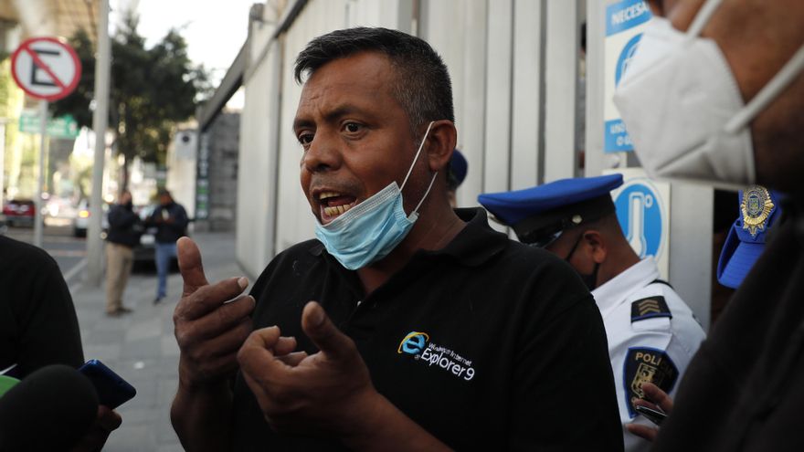 Caravana migrante pide apoyo a Comisión mexicana de DDHH para regularizarse