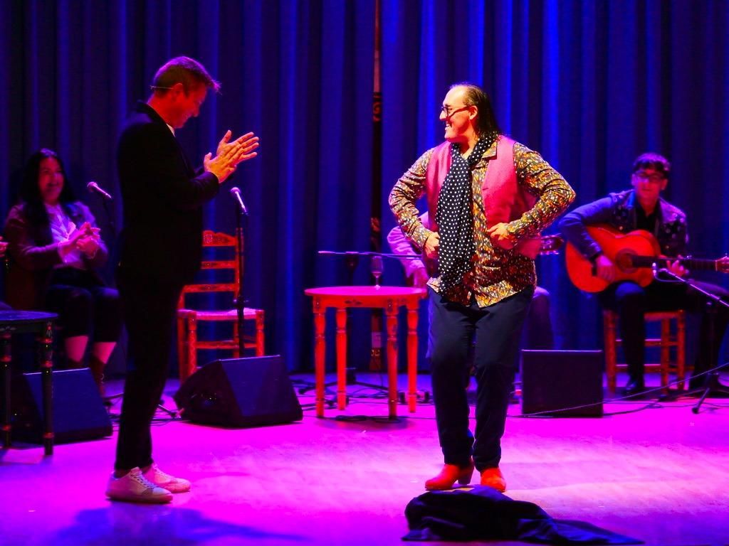 El bailaor José Chofle, homenajeado por flamencos en una gala en Córdoba