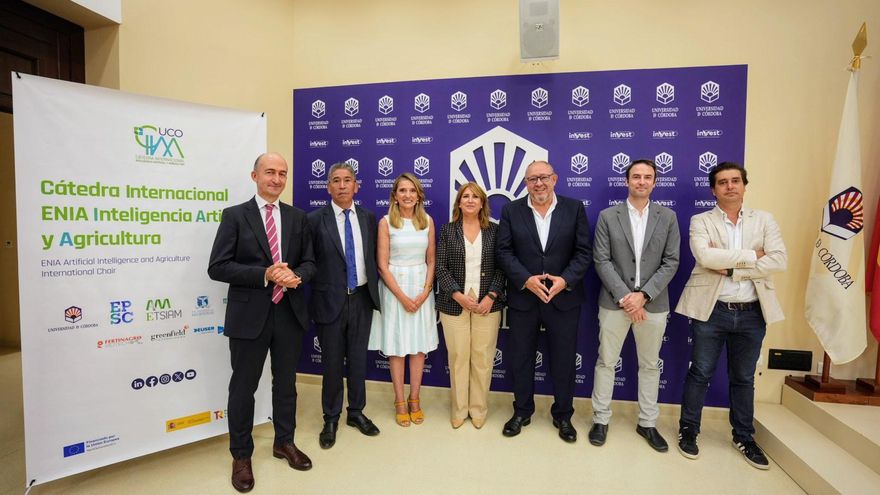 La UCO inaugura una cátedra internacional que impulsará la IA en el sector agroalimentario