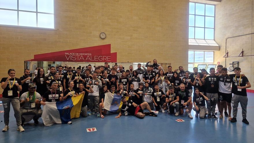 Brillante papel de Canarias en los campeonatos de España de kickboxing
