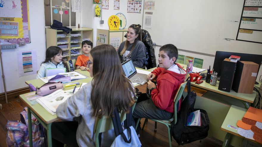 Los interinos de la escuela rural riojana podrán ampliar sus contratos para el curso siguiente