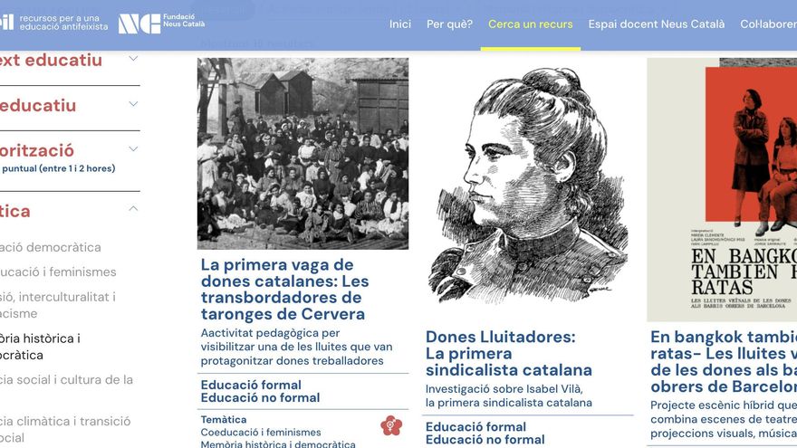 La fundación Neus Català pone su archivo a disposición de los docentes para frenar los discursos de odio entre los jóvenes