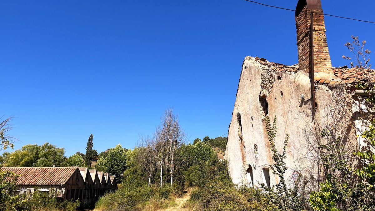 Instalaciones de las antiguas fábricas de Riópar