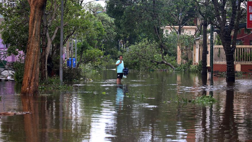 Suben a nueve los muertos por el impacto del tifón Kajiki en Vietnam y Tailandia