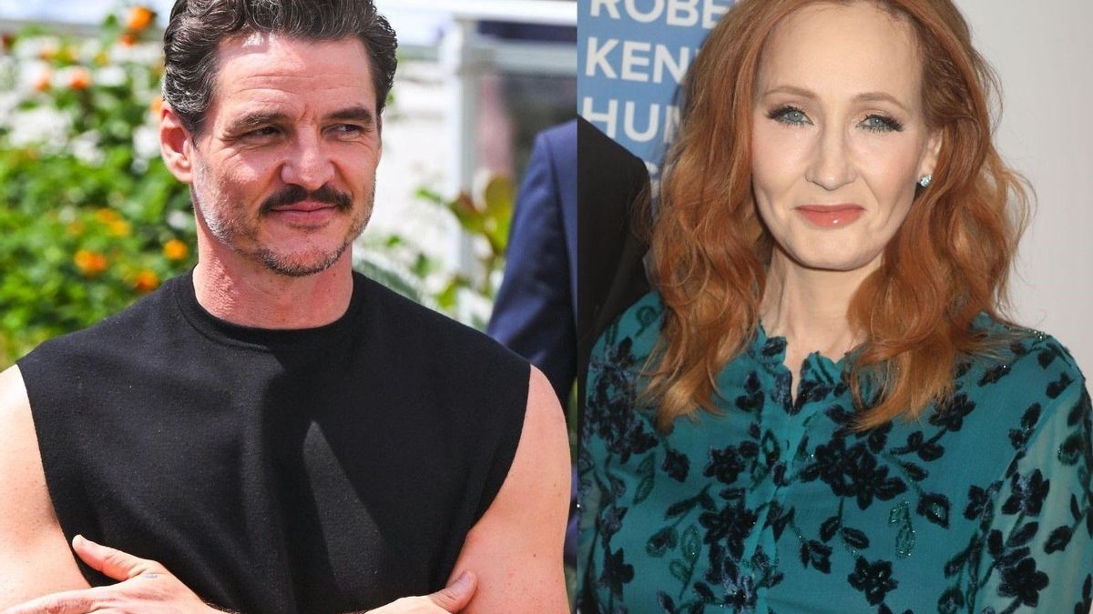 Pedro Pascal y JK Rowling