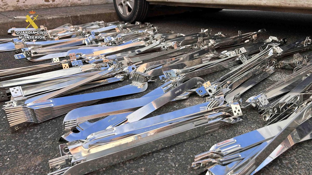 Detenido el trabajador de una empresa por robar cobre por valor de 150.000 euros