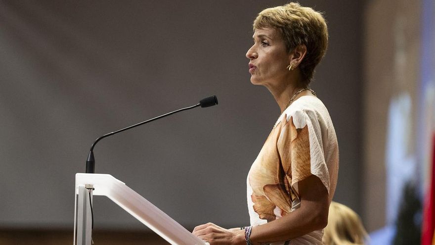 Chivite avanza que Navarra acogerá a cinco niñas migrantes procedentes de Ceuta: "Están a punto de llegar"
