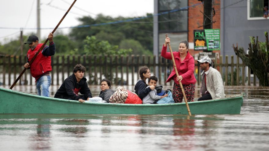 Ya suman 37 los muertos por las inundaciones en el sur de Brasil
