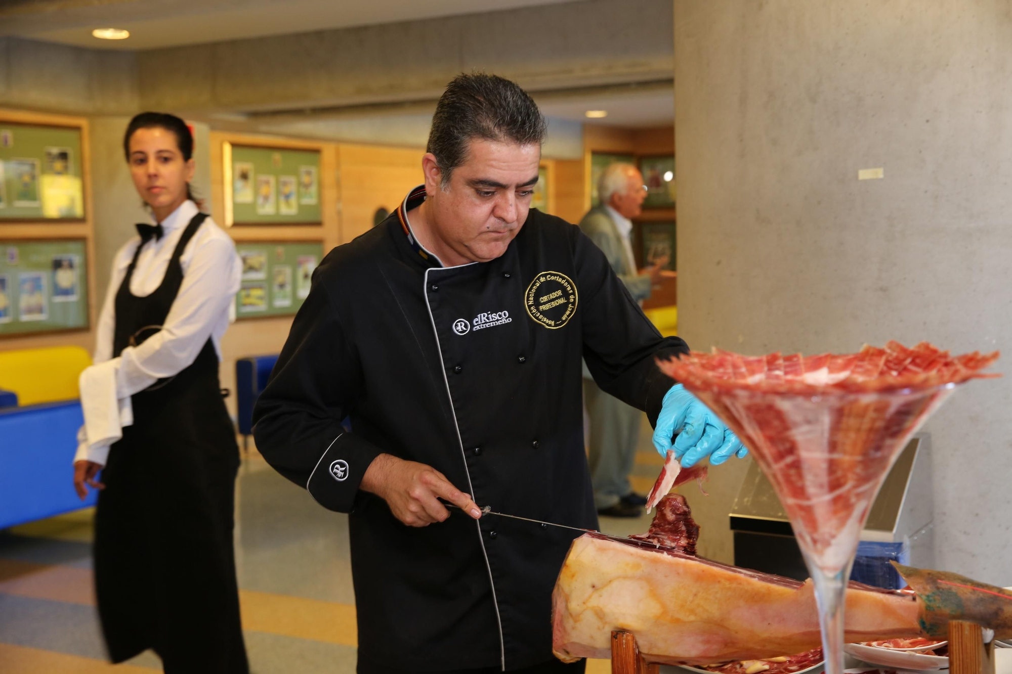 Almuerzo institucional de la UD Las Palmas en el Estadio de Gran Canaria. Alejandro Ramos.