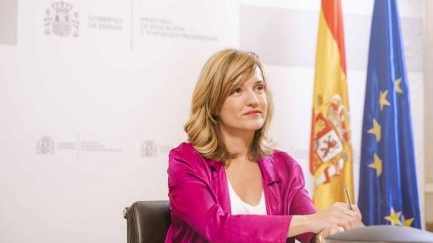 La ministra de Educación y FP, Pilar Alegría