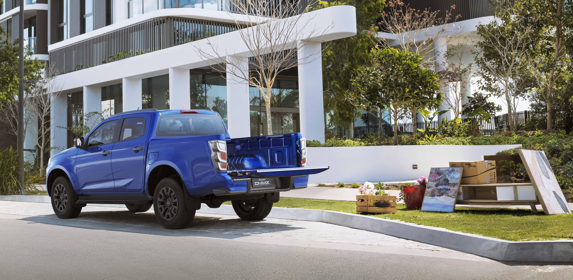 El modelo de Isuzu, en su versión de cinco plazas.