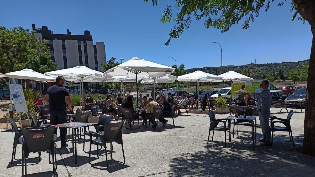 Terraza en Toledo
