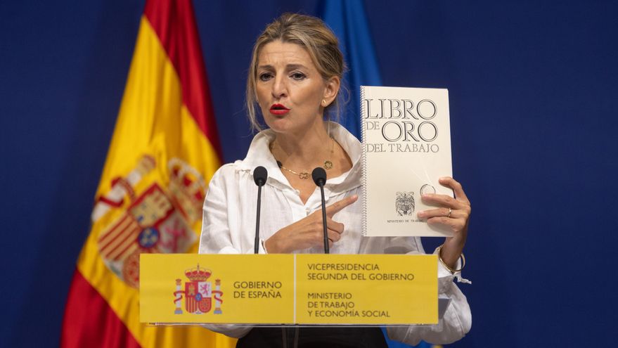 La vicepresidenta segunda y ministra de Trabajo y Economía Social, Yolanda Díaz.