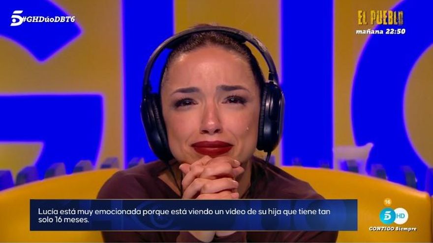 'GH Dúo' vivió la emoción muda de Lucía por ver a su hija, el cambio de look de Finito y su primer edredoning