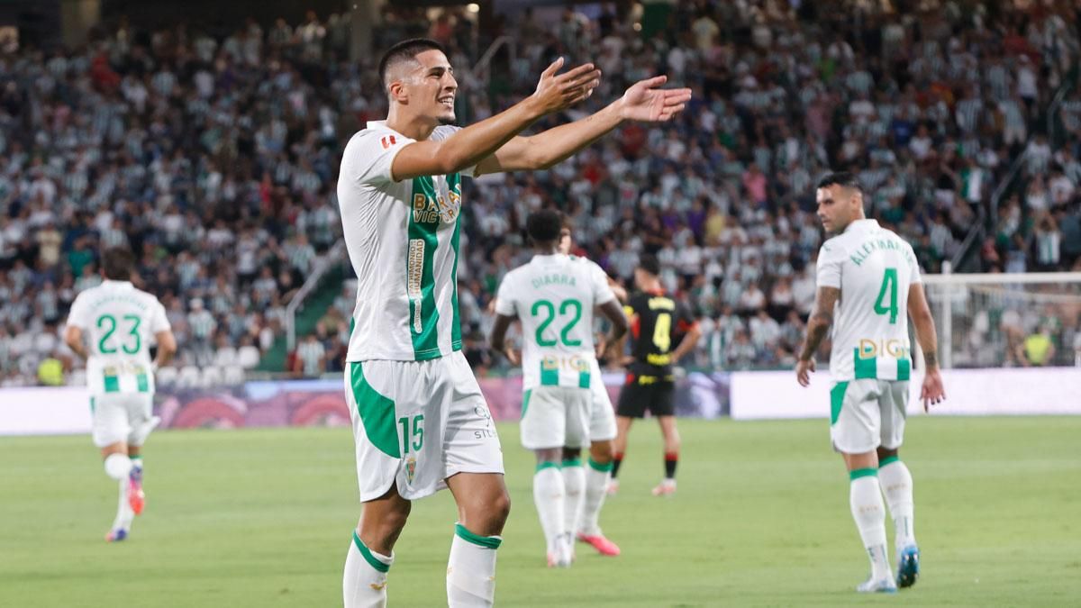 Las imágenes del Córdoba CF - Girona FC