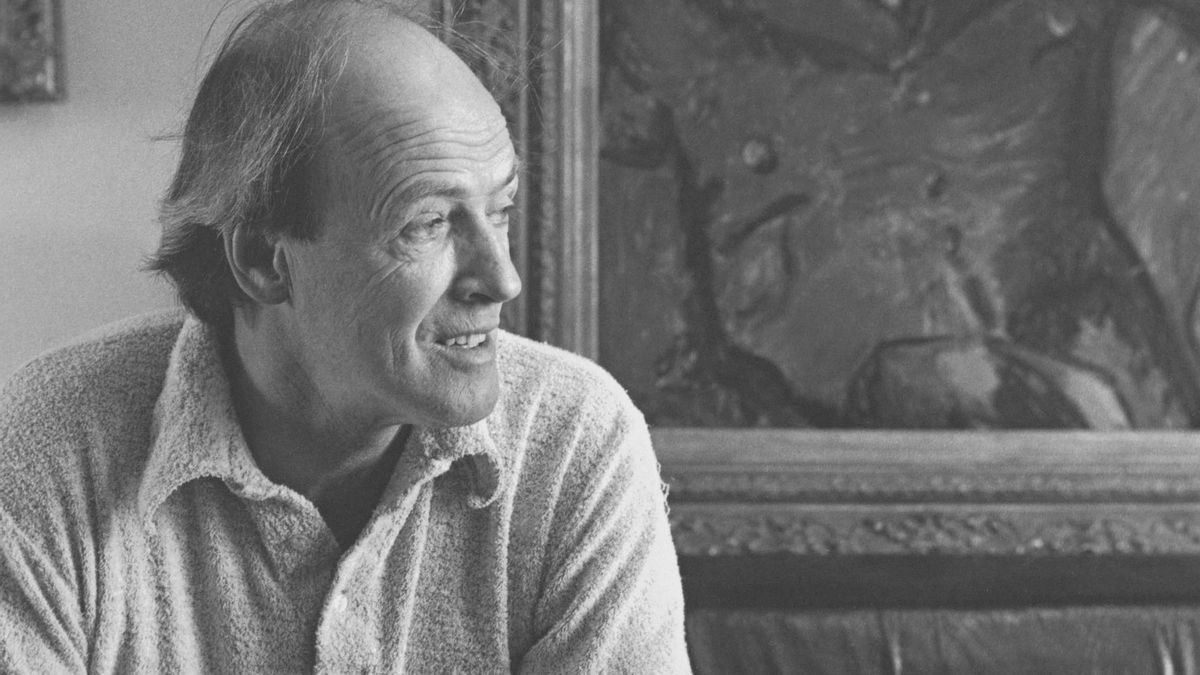 El autor británico Roald Dahl