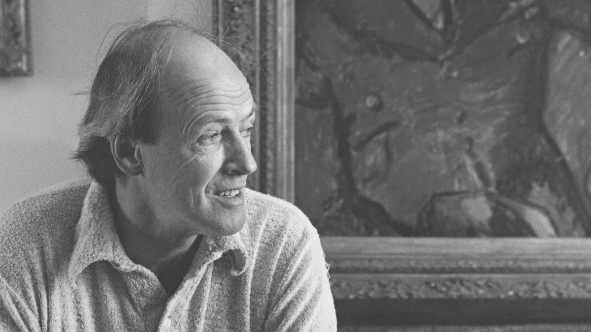 El autor británico Roald Dahl