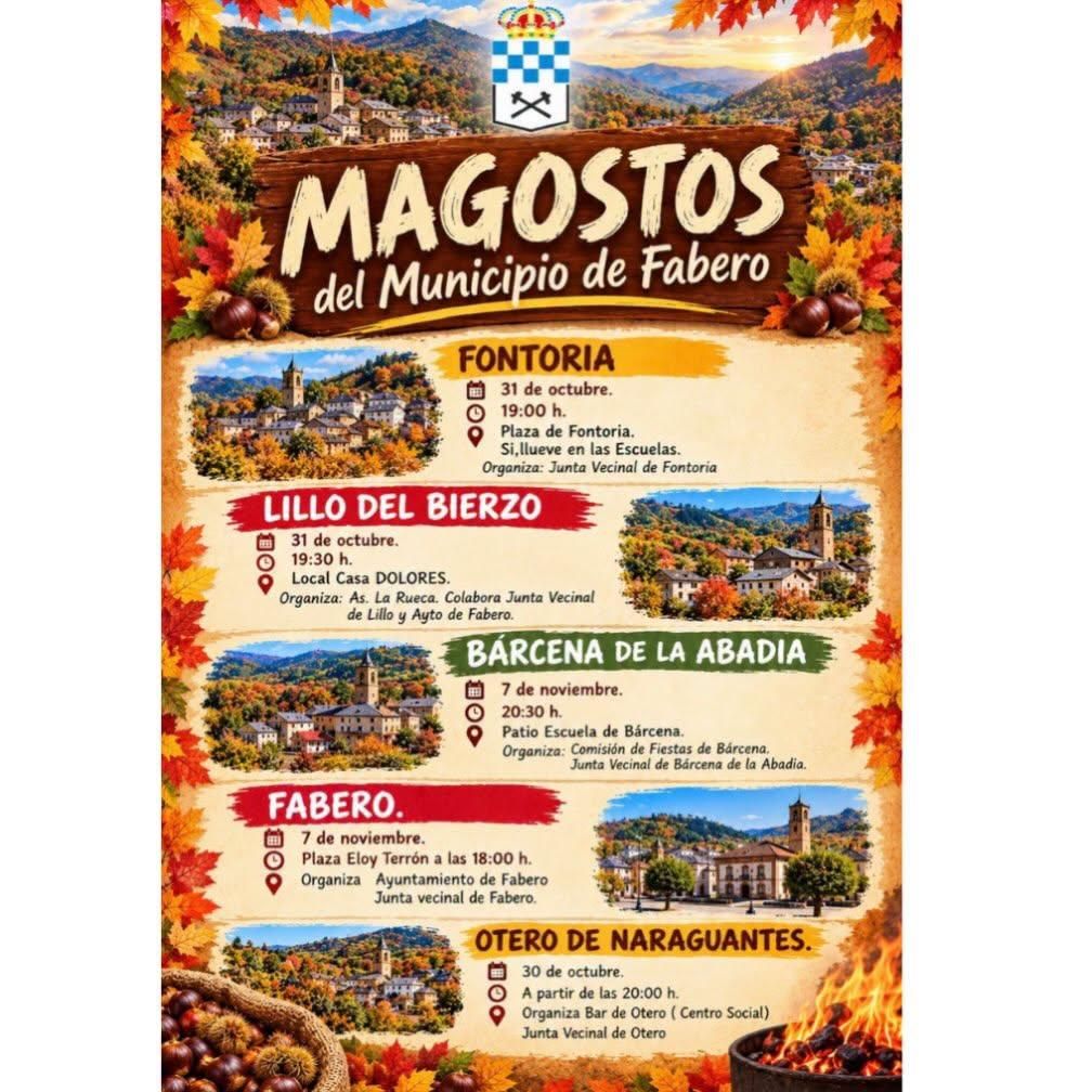 Magostos del municipio de Fabero.