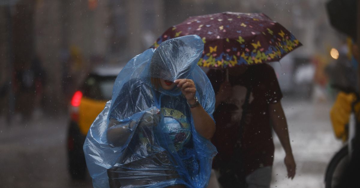 Un frente de lluvias violentas deja registros de récord en Catalunya con 26 litros en 5 minutos