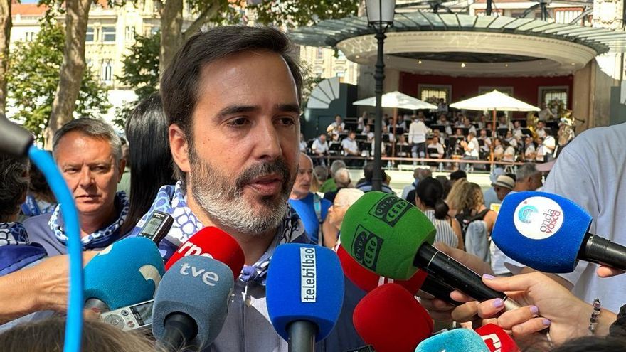 El consejero Javier Hurtado, en Bilbao.