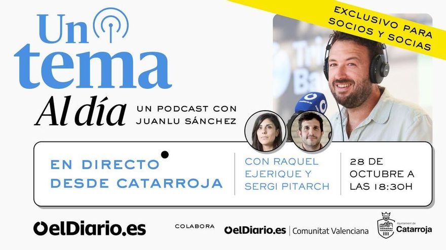 Un tema Al día desde Catarroja: acompáñanos en la grabación en directo de un especial sobre la DANA