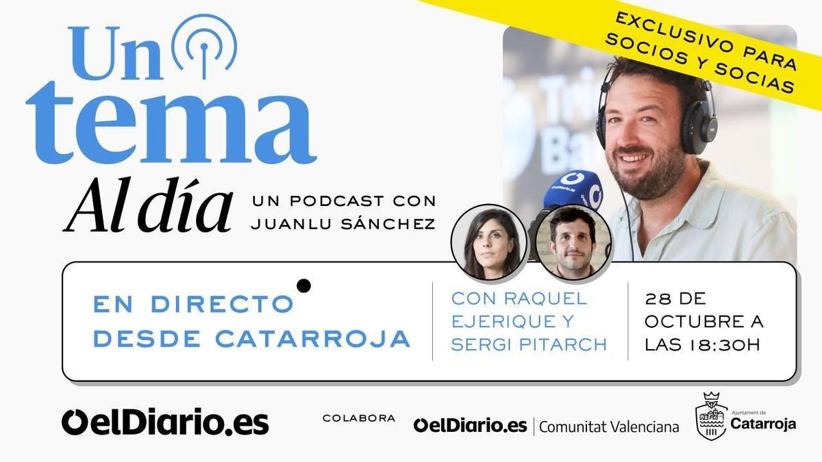 Un tema Al día desde Catarroja: acompáñanos en la grabación en directo de un especial sobre la DANA