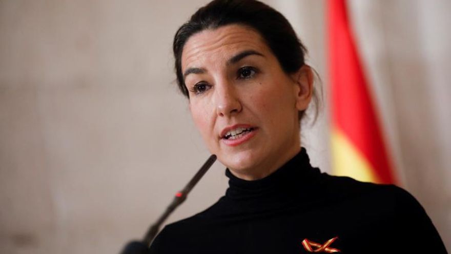 La portavoz de Vox en la Asamblea de Madrid, Rocío Monasterio.