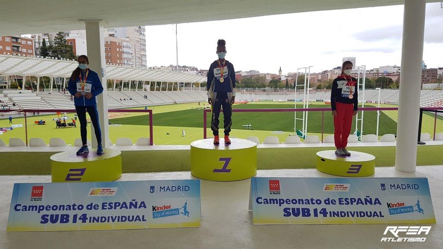 Isabel Werknesh Ruiz Fresco, campeona de España Sub 14 en Trialtón