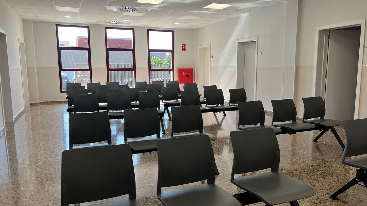 Sala de espera de un centro de salud