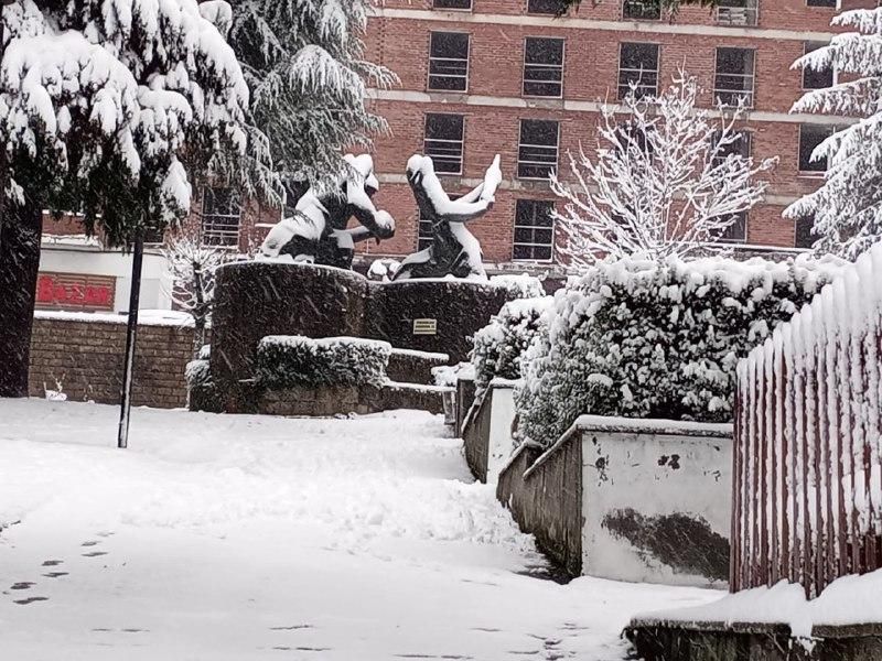 Nieve en Villablino.