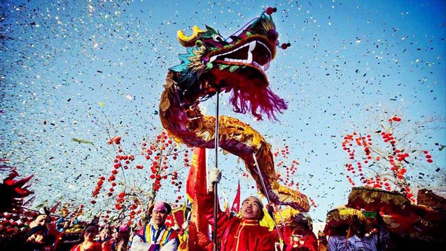 Fiestas del Año Nuevo Chino 2022 en Usera: Madrid da a bienvenida al tigre