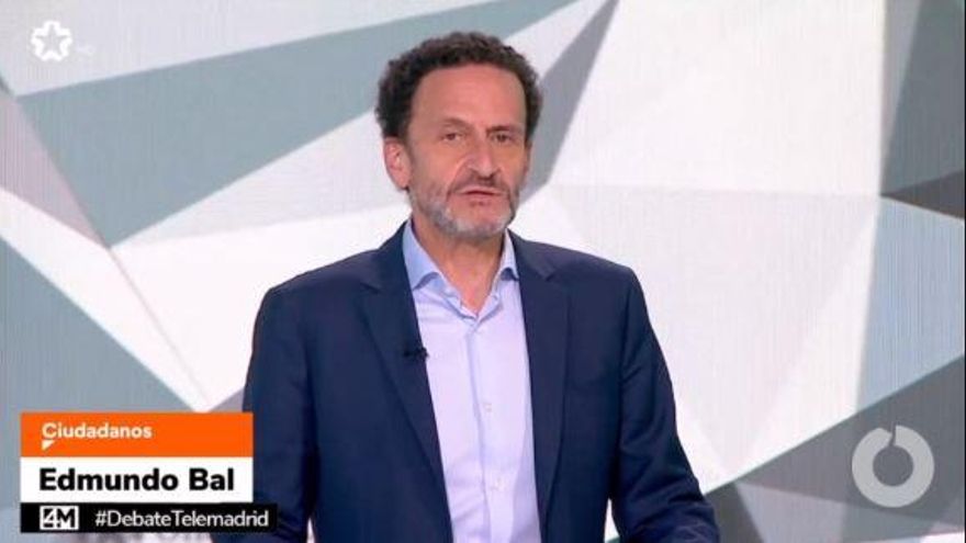 Bal en el debate de Telemadrid