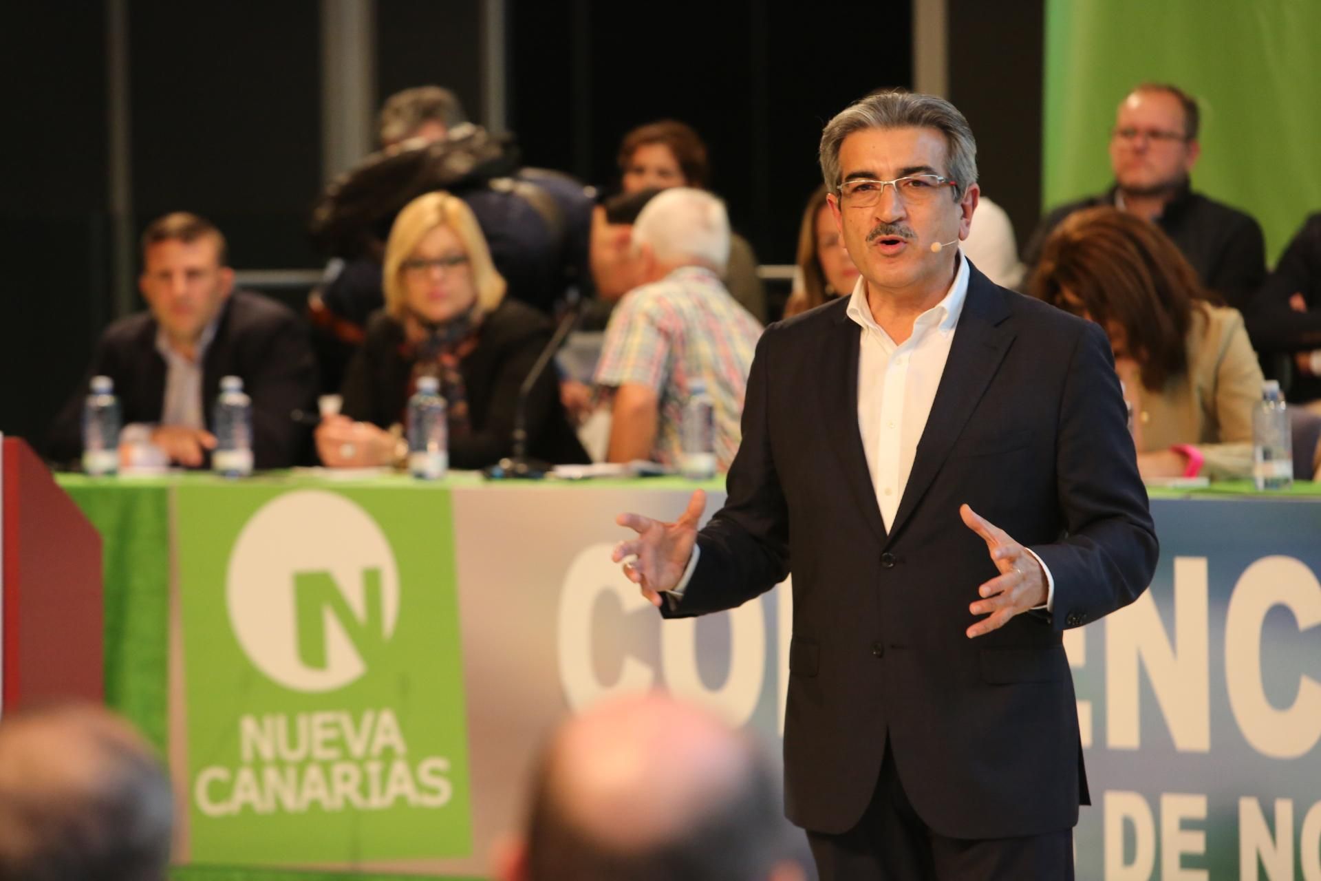 El presidente de Nueva Canarias, Román Rodríguez (ALEJANDRO RAMOS)
