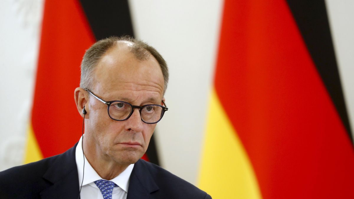 El canciller alemán Friedrich Merz.