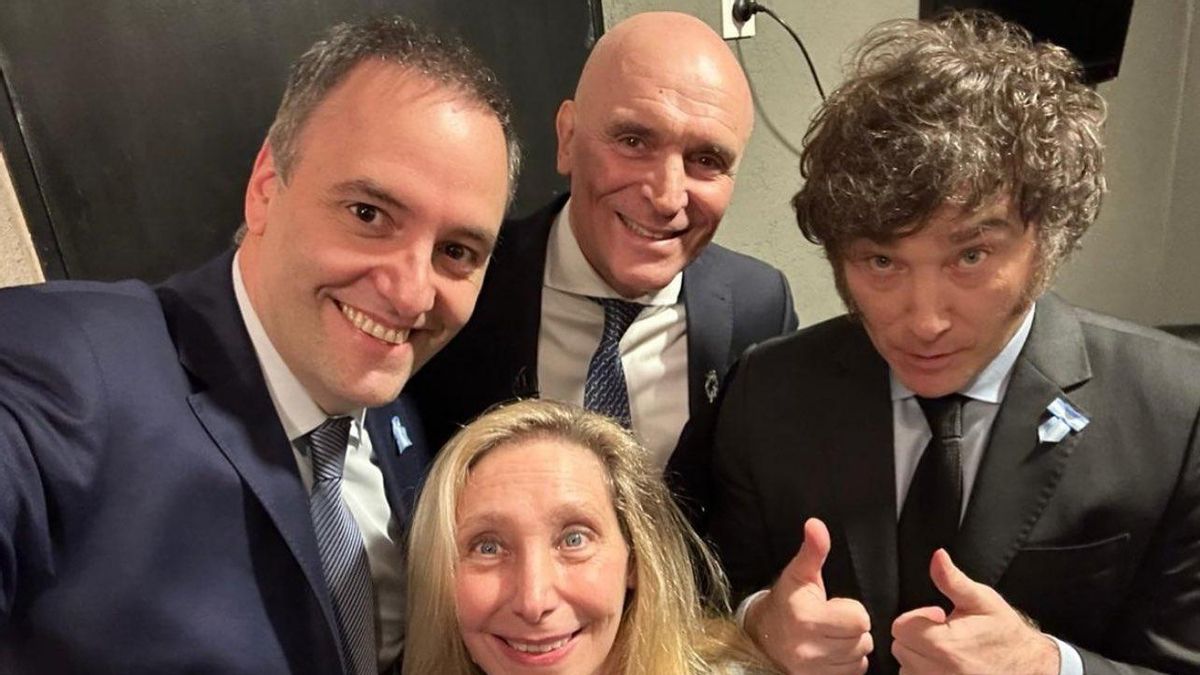 Milei y Adorni, biografías hermanadas por la política y los negocios