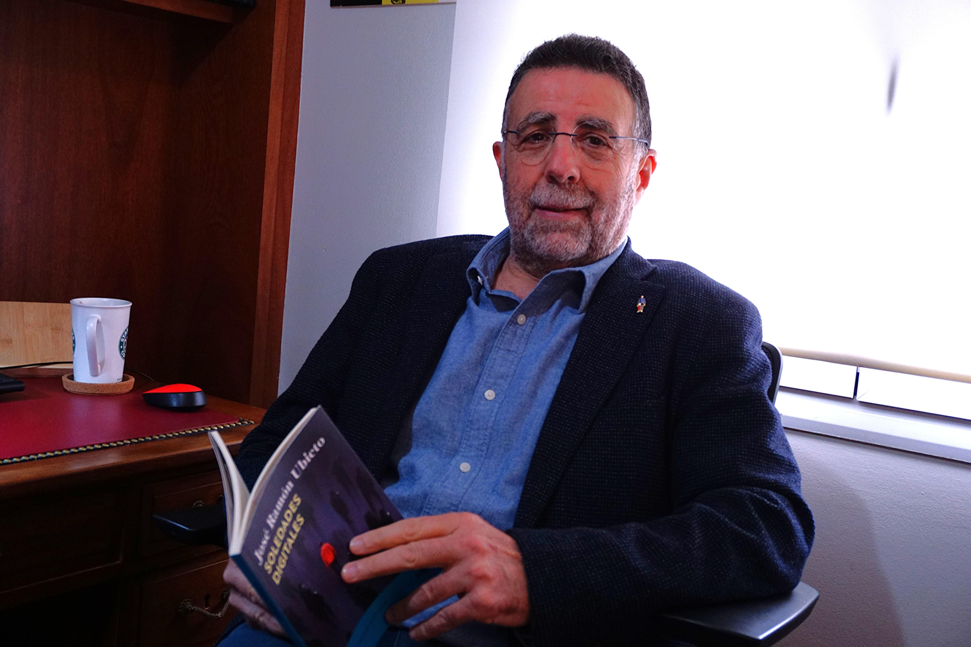 José Ramón Ubieto, psicólogo y profesor, acaba de publicar el libro 'Soledades Digitales'