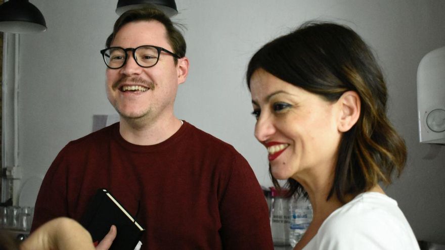 Pedro Mellado y Sira Rego