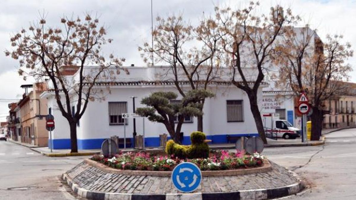Una calle de Daimiel, en Ciudad Real