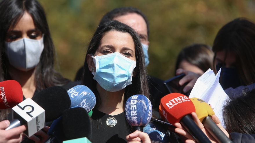 La presidenta de Ciudadanos, Inés Arrimadas.