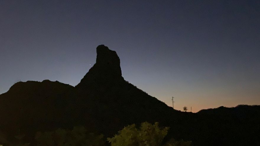 Paisaje Roque Bentayga.