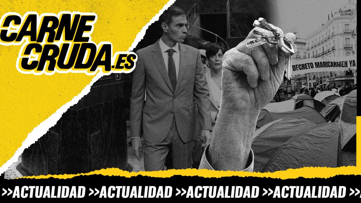Carne Cruda desde la acampada en Sol: hacia la huelga general