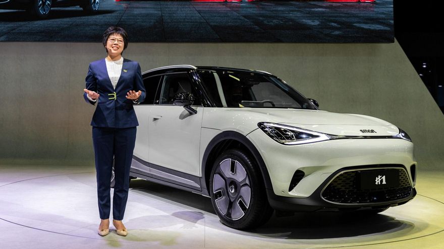 Acto donde se desvelaron los dos nuevos modelos eléctricos de la marca.