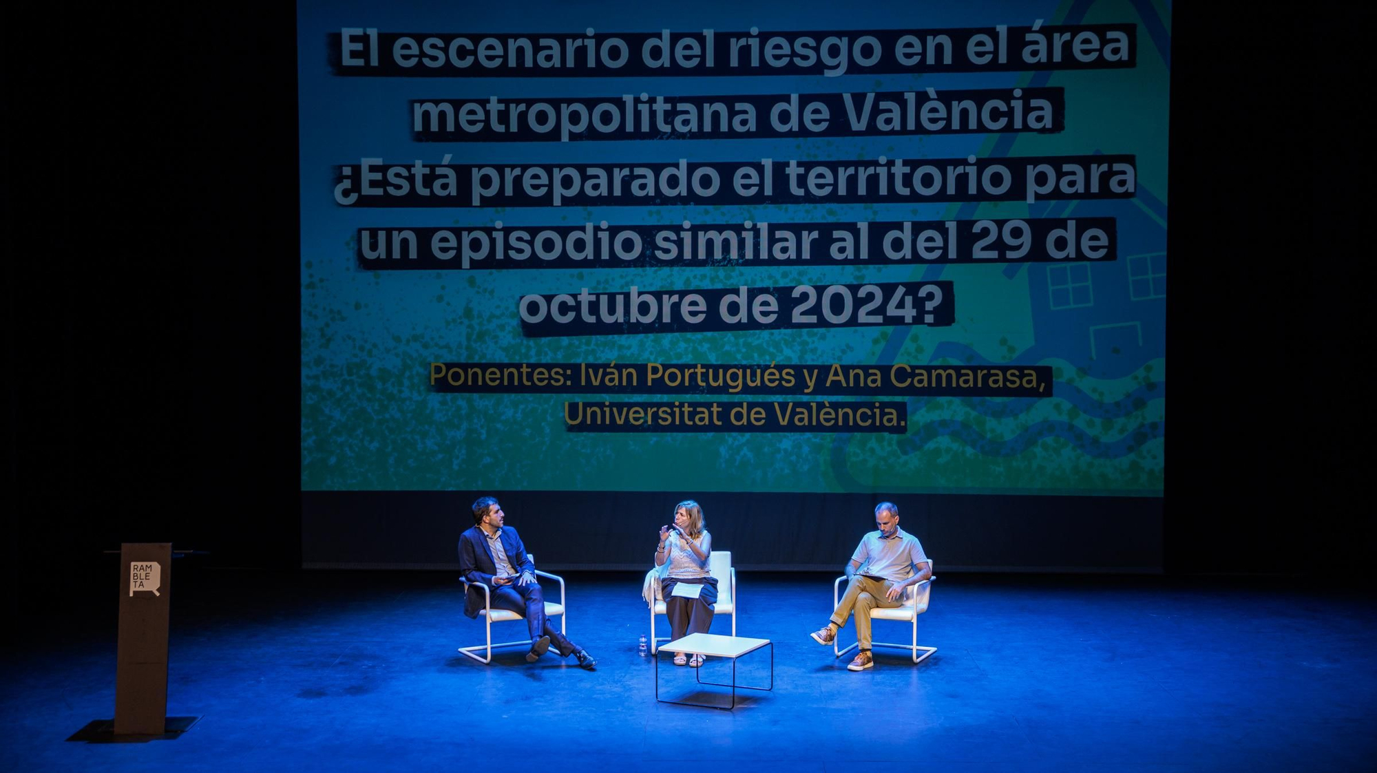 La jornada 'Inundaciones intensas y cambio climático en un contexto metropolitano. Los casos del Túria, el Poyo y el Carraixet', en imágenes