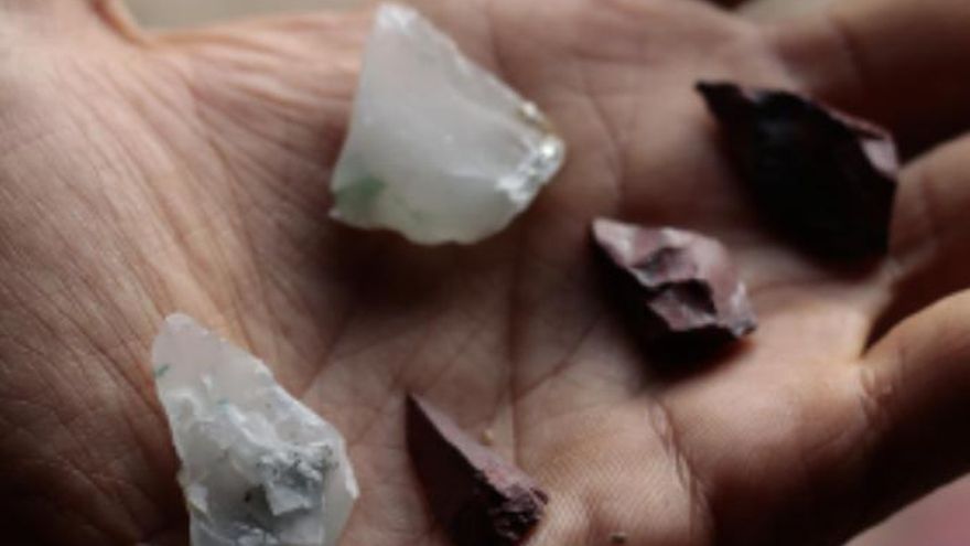 La obsesión por el color llevó a los humanos del Paleolítico a recorrer África en busca de jaspe y calcedonia para tener armas bonitas