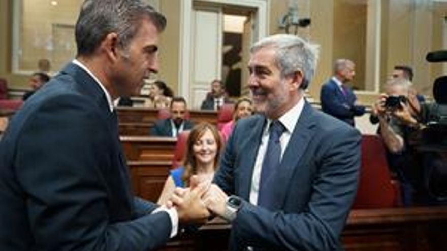 Sesión constitutiva de la XI Legislatura del Parlamento de Canarias, en imágenes