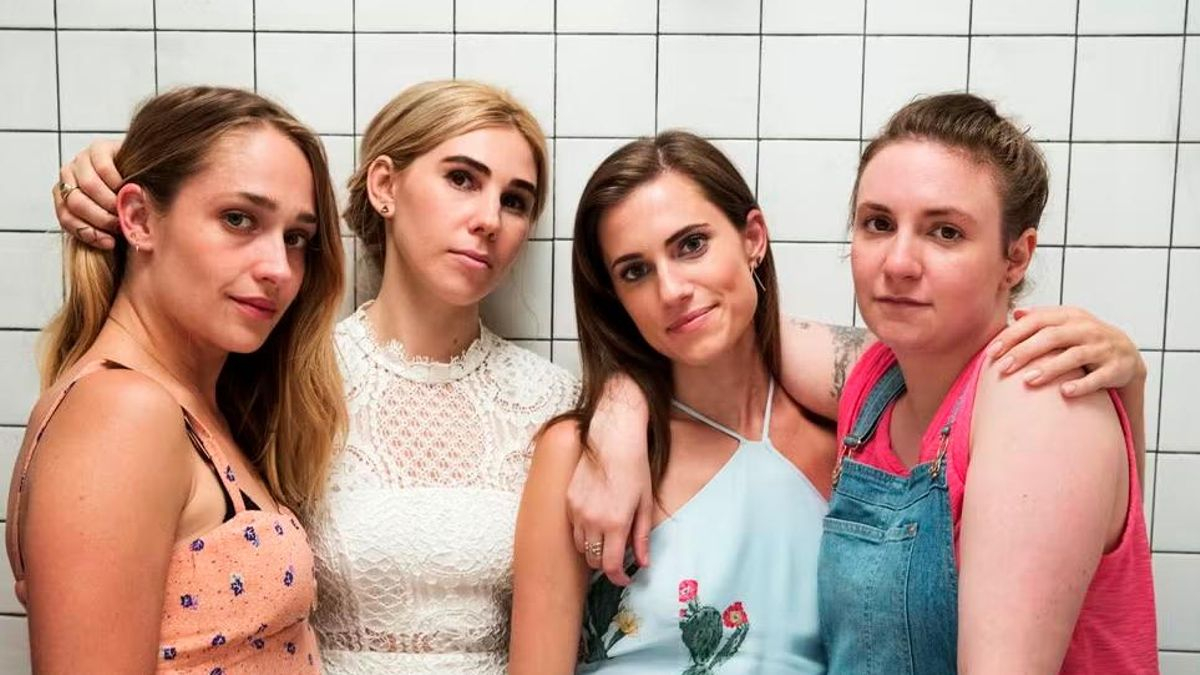 Las protagonistas de 'Girls', en una foto de la etapa original de la serie