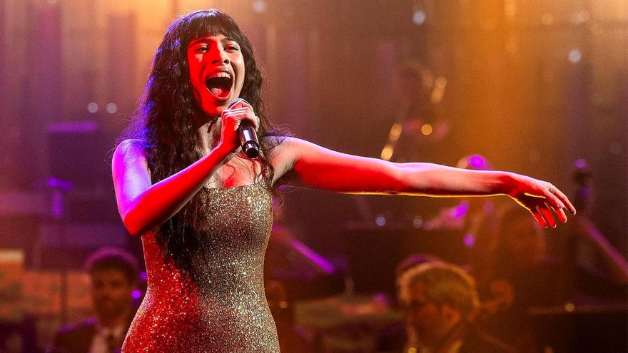 Melani brilló en 'Aria' de RTVE con su versión de 'Skyfall' de Adele como artista invitada: "Tu voz embruja"