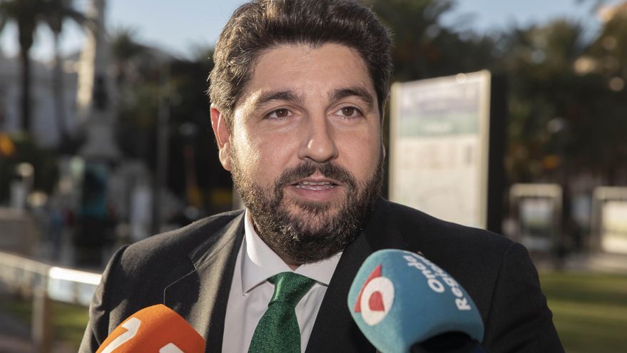 El presidente de la Comunidad de Murcia, Fernando López Miras. EFE/ Marcial Guillén