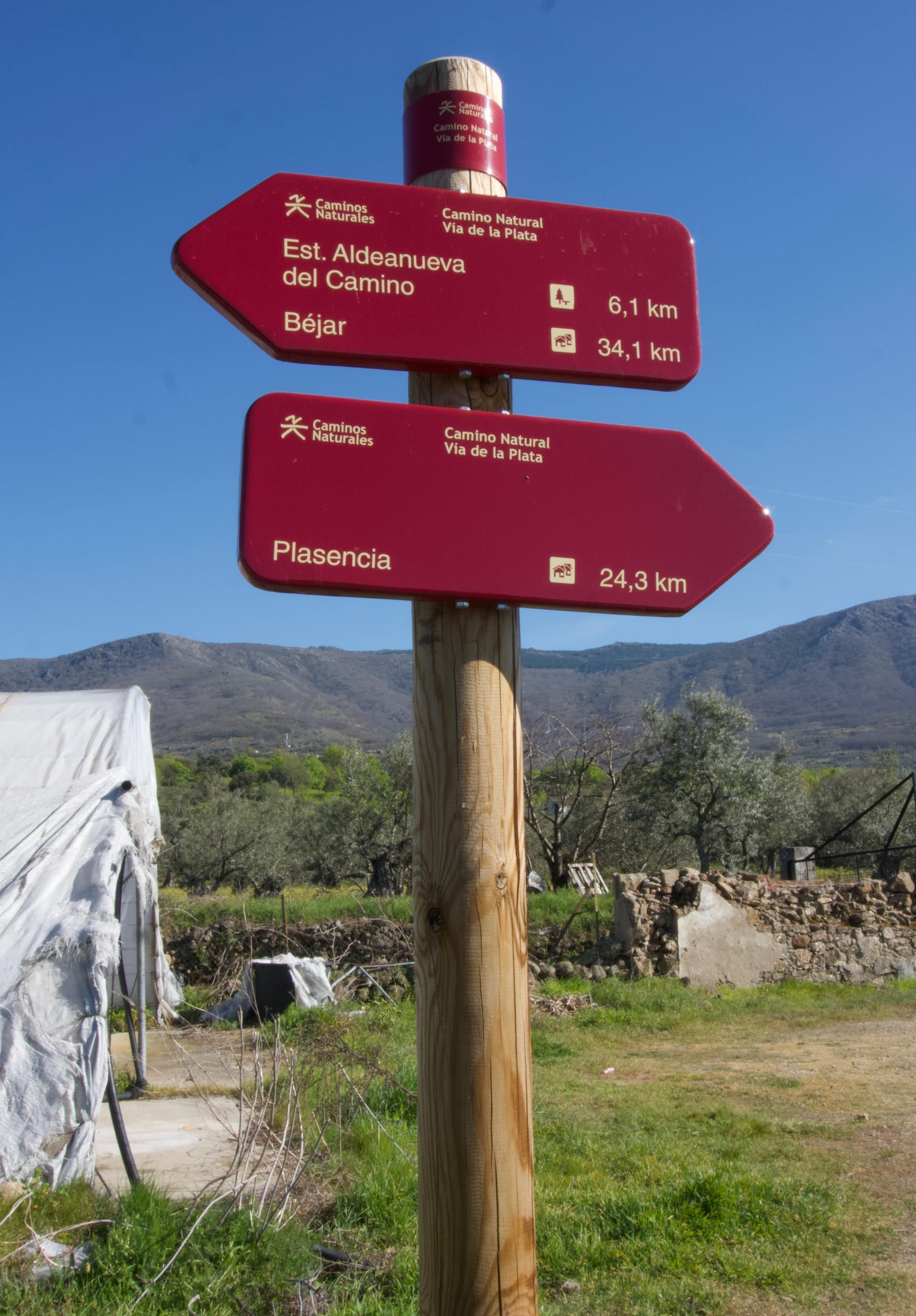 Señalización del Camino Natural