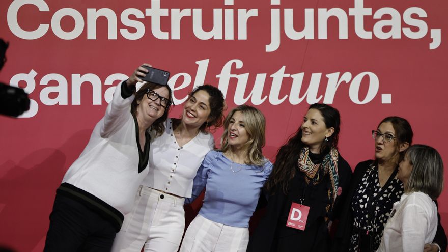 Sumar cumple dos años desdibujado en su coalición electoral pero con la baza del Gobierno